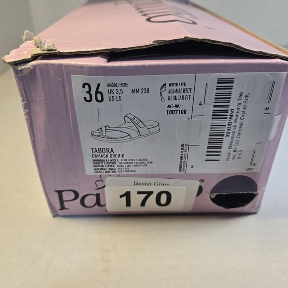 Birkenstock Papillio Tabora Damask Orchid Women's Floral Sandals Sz EU 36 US 5 - Picture 10 of 10